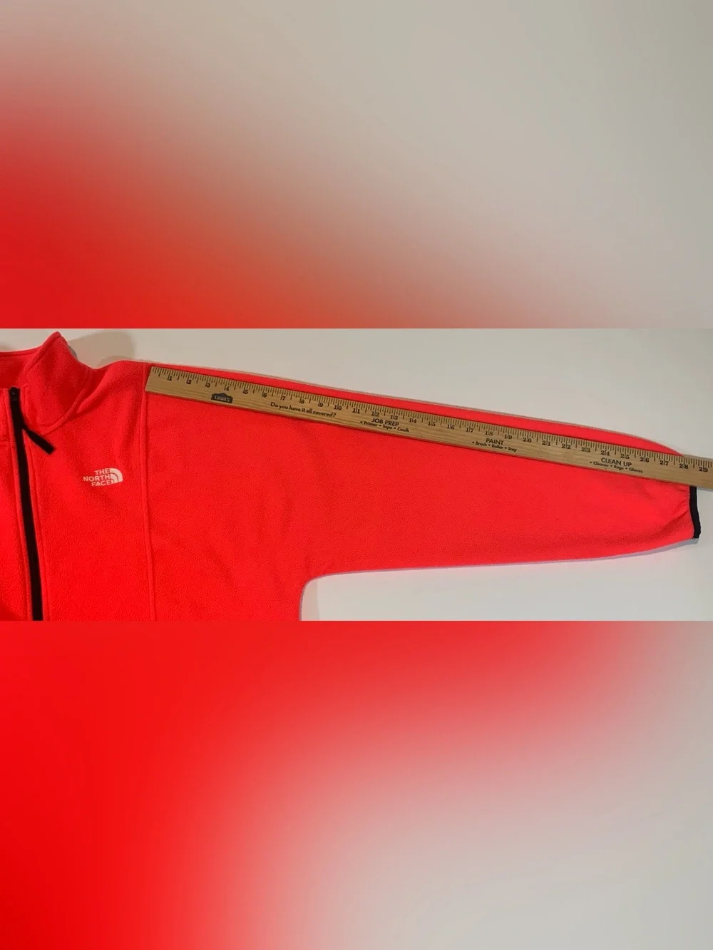 The North Face Coral Fleece Pullover 1/4 Half Zip Jacket Mens L Outdoors